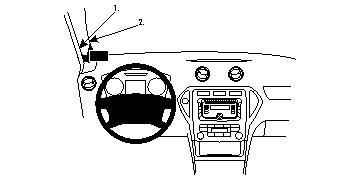 Ford Mondeo 08-14, Venstre