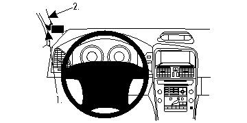 Volvo XC60 09-15, Venstre
