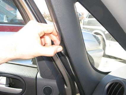 ProClip Monteringsbøyle Mitsubishi Colt 09-14, Venstre