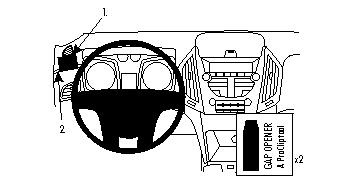 Chevrolet Equinox 10-15, Venstre