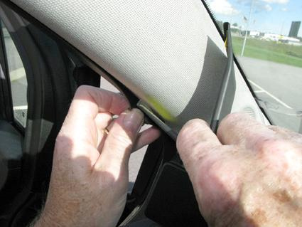 Opel Meriva 11-15, Venstre