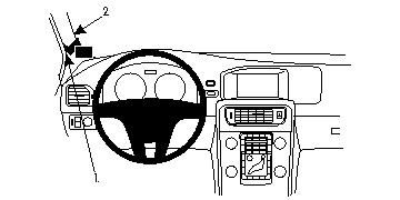 Volvo S60 11-15, Venstre, Høy