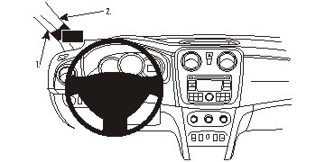 Brodit ProClip, Dacia Sandero 13-21