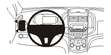 ProClip Monteringsbøyle Chevrolet Trax 14-14, Venstre