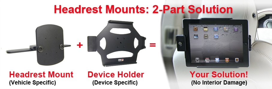 Brodit nakkestøttefeste, Volvo V70 97-18