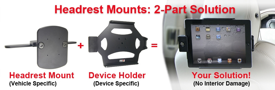 Brodit nakkestøttefeste, Volvo XC90 02-14