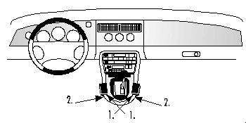 Brodit ProClip, Jaguar XK8 / XKR/XK-Series 97-06