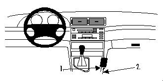 BMW 316-330/M3 E46 98-04/Compact 01-07, Konsoll