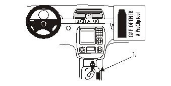 Brodit ProClip, Mercedes Benz S-Klasse 00-02