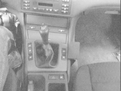 BMW 316-330/M3 E46 98-04/Compact 01-07, Konsoll, Vinklet