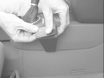 Audi A2 01-05, Konsoll