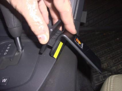 Volvo S60 00-04, Konsoll