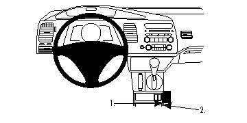 Honda Civic Hybrid 06-11, Konsoll