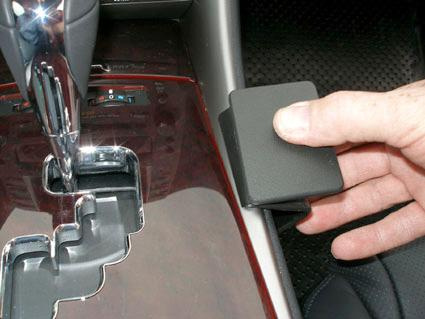 Lexus IS Serie 06-13, Konsoll, Automatgir