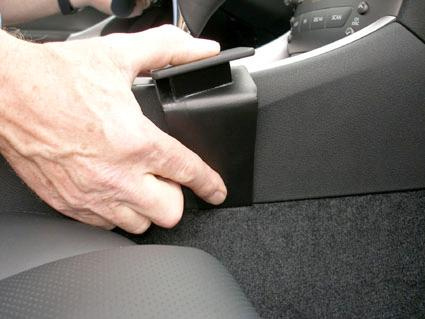 Lexus IS Serie 06-13, Konsoll, Automatgir