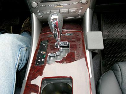 Lexus IS Serie 06-13, Konsoll, Automatgir