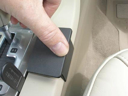 Volvo S80/V70/CX70 07-10, Konsoll