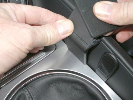 Audi TT 07-14, Konsoll