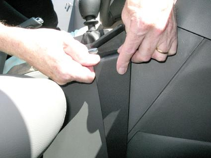 Chevrolet Cruze 09-14, Konsoll