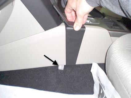 Subaru Outback 10-14, Konsoll, venstre