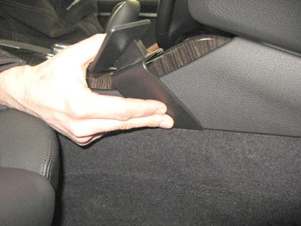 BMW F10, F11 10-15, Konsollplassert