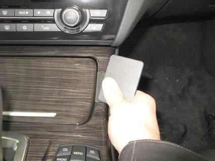 BMW F10, F11 10-15, Konsollplassert