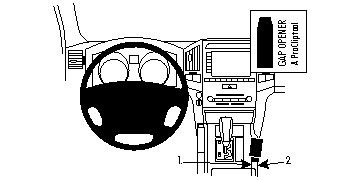 Toyota LandCruiser V8 08-15, Konsoll