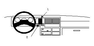 Volkswagen Caravelle 91-95, Sentrert