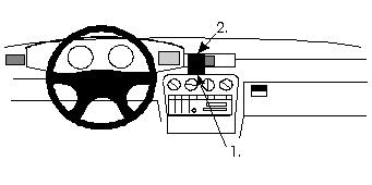 Opel Omega 94-99, Sentrert