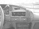 ProClip Monteringsbøyle Ford Taurus 92-95, Vinklet