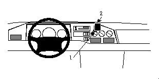Brodit ProClip, Mercedes Benz Sprinter 95-05