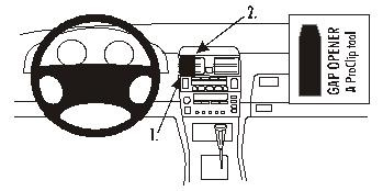 Lexus LS Serie 95-98, Sentrert