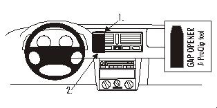 Volkswagen Golf IV/Bora 98-03, Senter