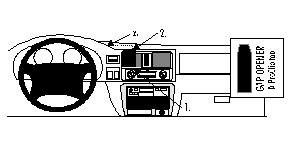 Opel Frontera 99-03, Sentrert