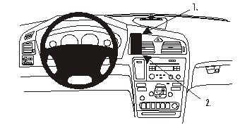 Volvo V70 00-08, Senter