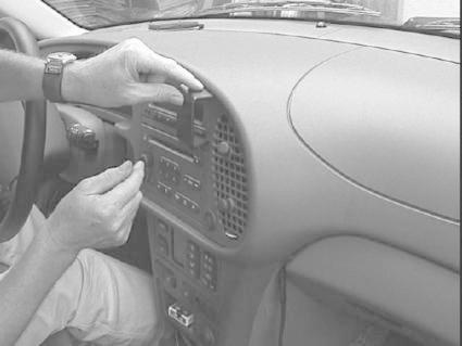 Saab 9-3 98-02, senter