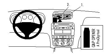 Alfa Romeo 147 01-11/GT 04-11, Sentrert