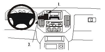 Mitsubishi Pajero 00-06, Sentrert