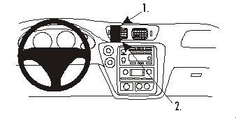 Chevrolet Trail Blazer 02-09, Sentrert