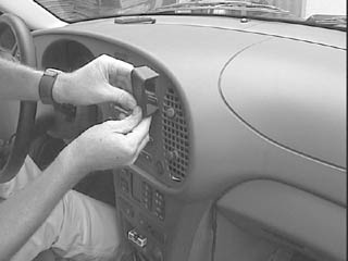 Saab 9-3 98-02, Senter, Trepanel