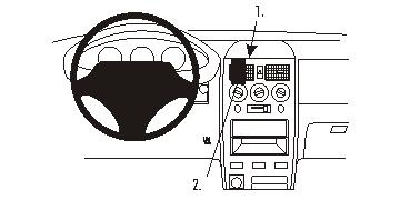 Daihatsu Sirion 02-06, Sentrert