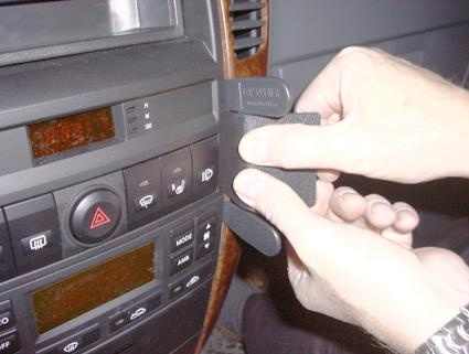 Kia Sorento 02-07, Vinklet, Brun Trepanel