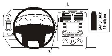 Chevrolet Malibu 04-07, Sentrert