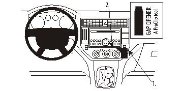 Ford C-Max 04-10/Ford Kuga 08-12, Vinklet, Lav