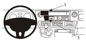 Renault Master 04-10, sentrert