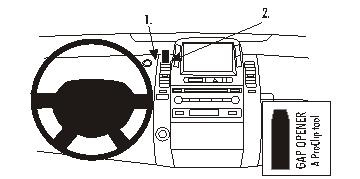 Toyota Prius 04-09, Sentrert