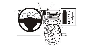 Fiat Panda 04-07, Sentrert