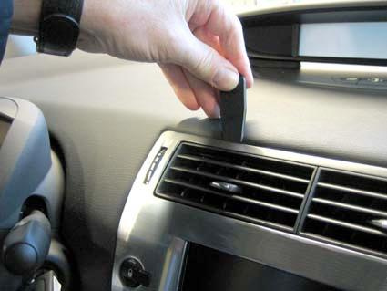 Citroen C4 05-10, Sentrert, Navigasjonsskjerm