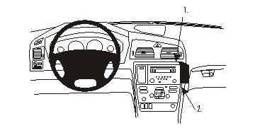 Volvo V70 05-08, Vinklet Høy, Trepanel