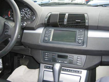 BMW X5 00-06, Sentrert, OEM Nav.